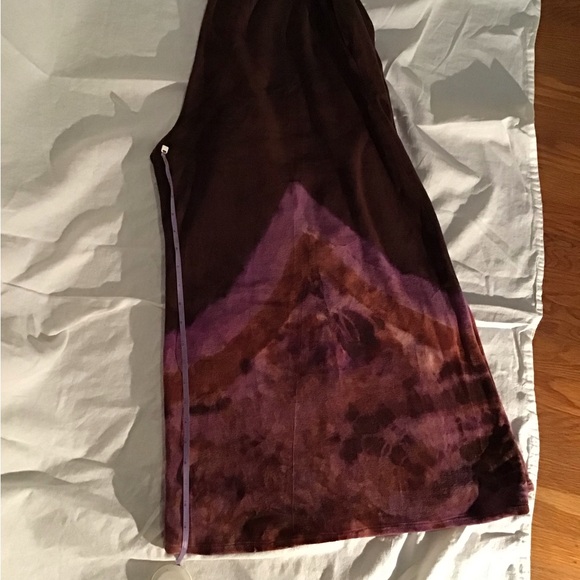 Two piece vintage, velour lounge suit by Carole Dolighan Size large - Picture 6 of 7